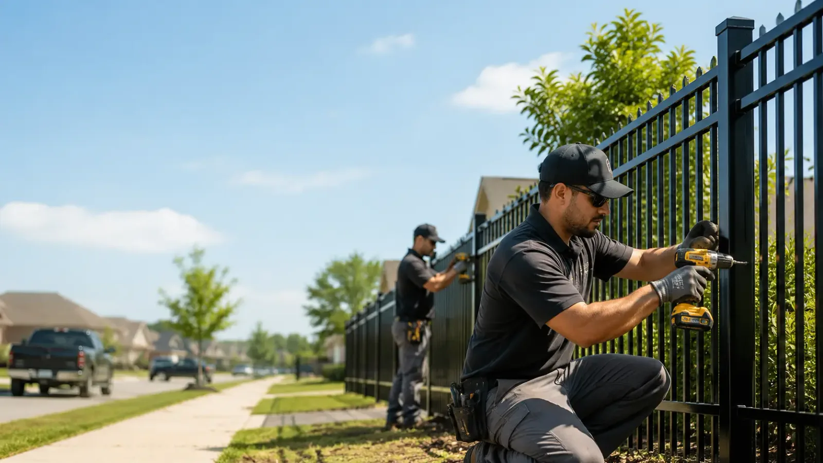 Metal Fence Installation in Orange, CT